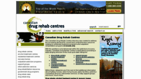 What Canadiandrugrehabcentres.com website looked like in 2012 (11 years ago)
