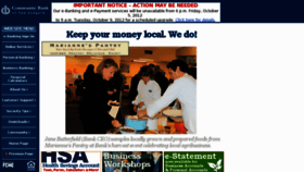 What Communitybanksj.com website looked like in 2012 (11 years ago)