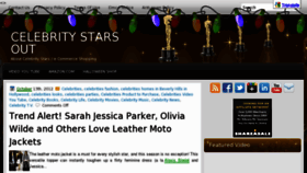 What Celebritystarsout.com website looked like in 2012 (11 years ago)