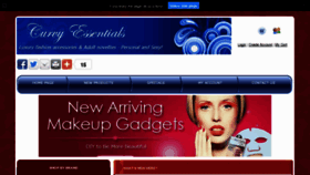 What Curvyessentials.com website looked like in 2012 (11 years ago)