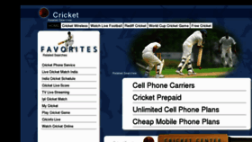 What Crecket.com website looked like in 2012 (11 years ago)