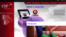 What C-movil.com website looked like in 2012 (11 years ago)