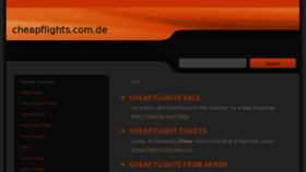 What Cheapflights.com.de website looked like in 2012 (11 years ago)