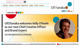 What Crt-tanaka.com website looked like in 2012 (11 years ago)