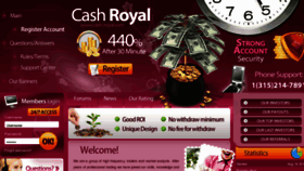 What Cash-royal.com website looked like in 2012 (11 years ago)