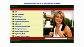 What Ccet.org website looked like in 2012 (11 years ago)