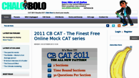 What Chalobolo.com website looked like in 2012 (11 years ago)