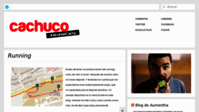 What Cachuco.com website looked like in 2012 (11 years ago)