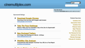 What Cinemultiplex.com website looked like in 2012 (11 years ago)