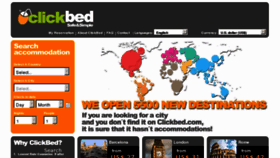 What Clickbed.com website looked like in 2012 (11 years ago)