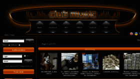 What Clubmuzon.com website looked like in 2012 (11 years ago)