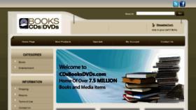 What Cdsbooksdvds.com website looked like in 2013 (11 years ago)