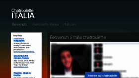 What Chatroulette-italia.it website looked like in 2013 (11 years ago)