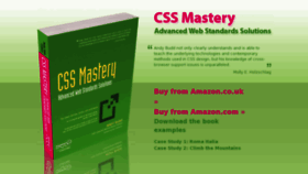 What Cssmastery.com website looked like in 2013 (11 years ago)