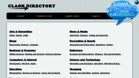 What Clashdirectory.com website looked like in 2013 (11 years ago)