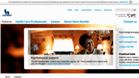 What Changingmydiabetes.in website looked like in 2013 (11 years ago)