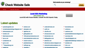 What Checkwebsitesafe.net website looked like in 2013 (11 years ago)