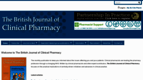 What Clinicalpharmacy.org.uk website looked like in 2013 (11 years ago)