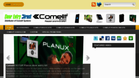 What Comelit.co website looked like in 2013 (11 years ago)