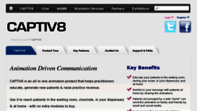 What Captiv8online.com website looked like in 2013 (11 years ago)