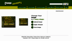What Change-images.com website looked like in 2013 (11 years ago)