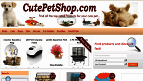 What Cutepetshop.com website looked like in 2013 (11 years ago)