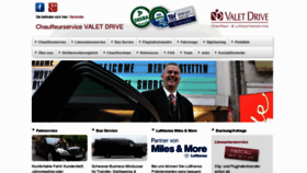What Chauffeurservice.de website looked like in 2013 (11 years ago)