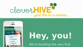 What Cleverhive.com website looked like in 2013 (11 years ago)