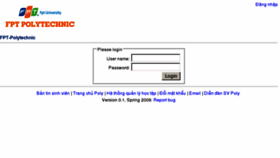 What Crm.poly.edu.vn website looked like in 2013 (11 years ago)
