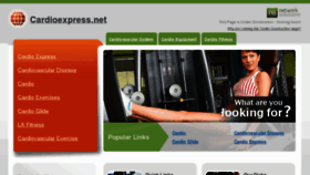 What Cardioexpress.net website looked like in 2013 (11 years ago)