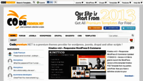What Codepremium.net website looked like in 2013 (11 years ago)