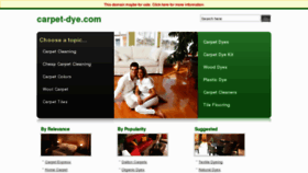 What Carpet-dye.com website looked like in 2013 (11 years ago)
