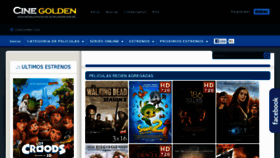 What Cinegolden.com website looked like in 2013 (11 years ago)