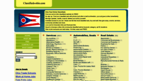 What Classifieds-ohio.com website looked like in 2013 (11 years ago)