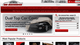 What Caraccessories.com website looked like in 2013 (11 years ago)