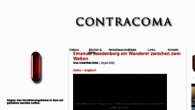 What Contracoma.com website looked like in 2013 (11 years ago)