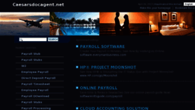 What Caesarsdocagent.net website looked like in 2013 (11 years ago)