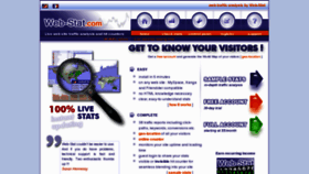 What Classic.web-stat.com website looked like in 2013 (10 years ago)