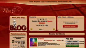 What Cosmofon.de website looked like in 2013 (10 years ago)