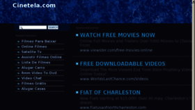 What Cinetela.com website looked like in 2013 (10 years ago)