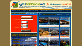 What Cyprusholidaysave.com website looked like in 2013 (10 years ago)