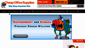 What Cheapofficesupplies.com website looked like in 2013 (11 years ago)