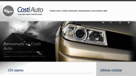 What Costiauto.com website looked like in 2013 (10 years ago)