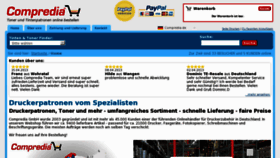 What Compredia.de website looked like in 2013 (10 years ago)