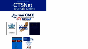 What Ctsnetjournals.org website looked like in 2013 (10 years ago)