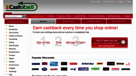 What Cashback.menmedia.co.uk website looked like in 2013 (10 years ago)