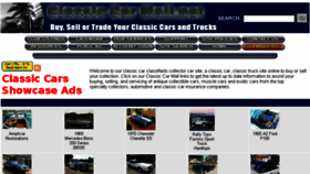 What Classiccarmall.net website looked like in 2013 (10 years ago)