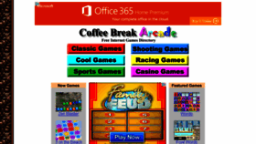 What Coffeebreakgames.com website looked like in 2013 (10 years ago)