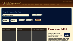 What Coloproperties.com website looked like in 2013 (10 years ago)