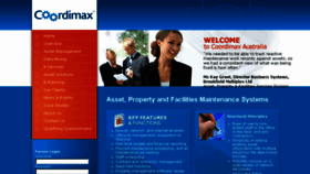 What Coordimax.com website looked like in 2013 (10 years ago)
